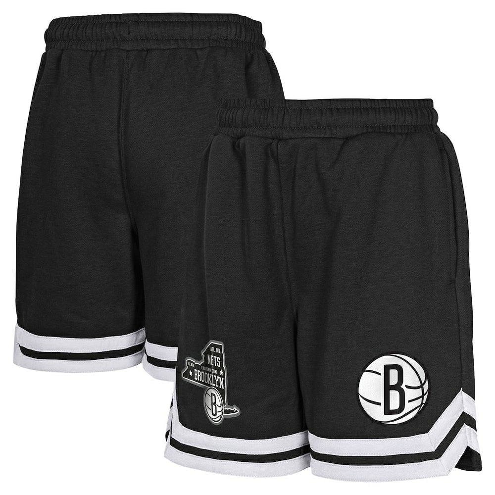 Brooklyn Nets Youth Teardrop Fleece Shorts Online