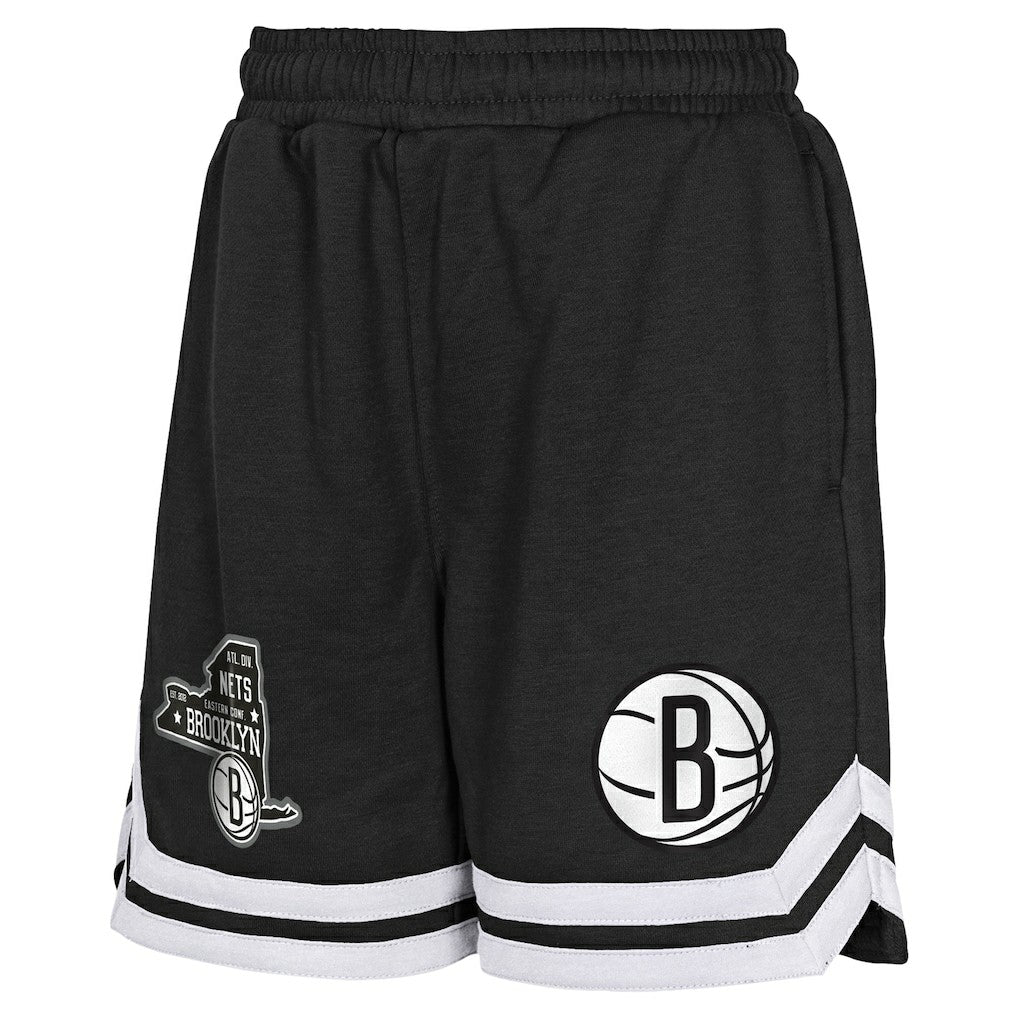 Brooklyn Nets Youth Teardrop Fleece Shorts Online
