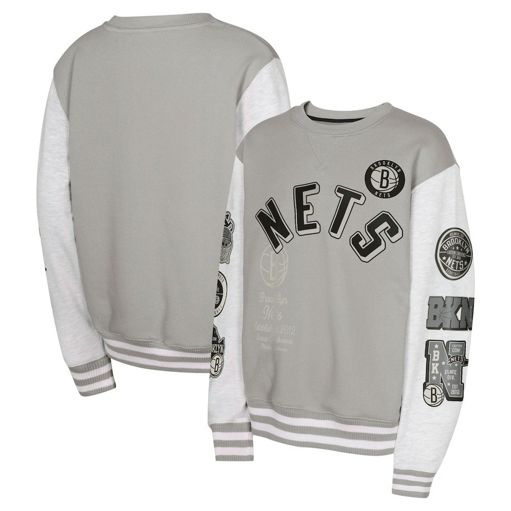 Brooklyn Nets Youth Star Treatment Pullover Sweatshirt Online