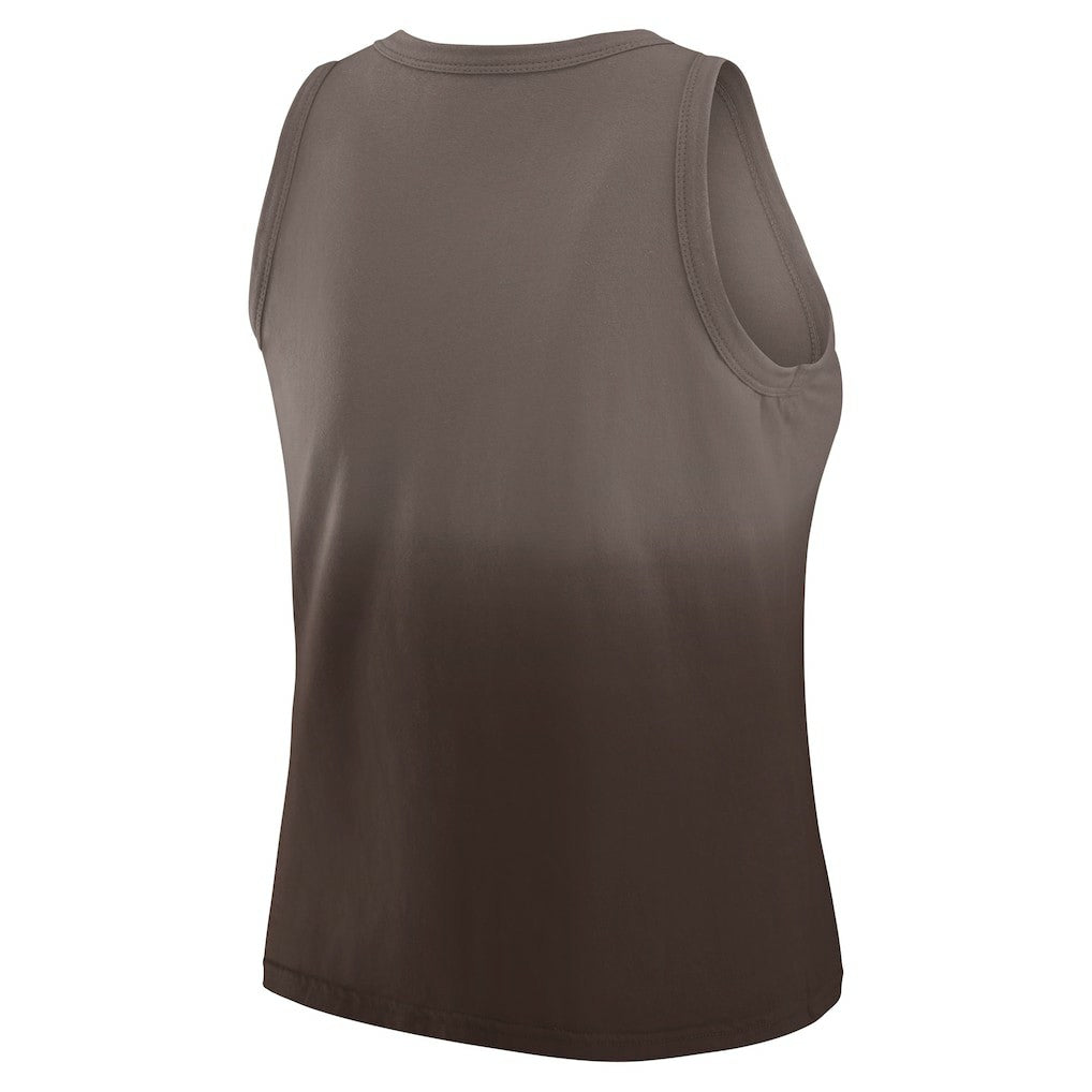 Cleveland Browns  WEAR by Erin Andrews x Gracie Hunt Women's Ombre Tank Top