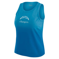 Los Angeles Chargers  WEAR by Erin Andrews x Gracie Hunt Women's Ombre Tank Top