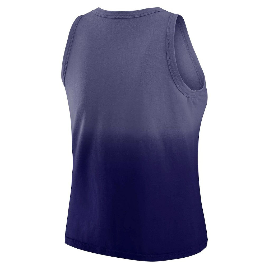 Baltimore Ravens  WEAR by Erin Andrews x Gracie Hunt Women's Ombre Tank Top