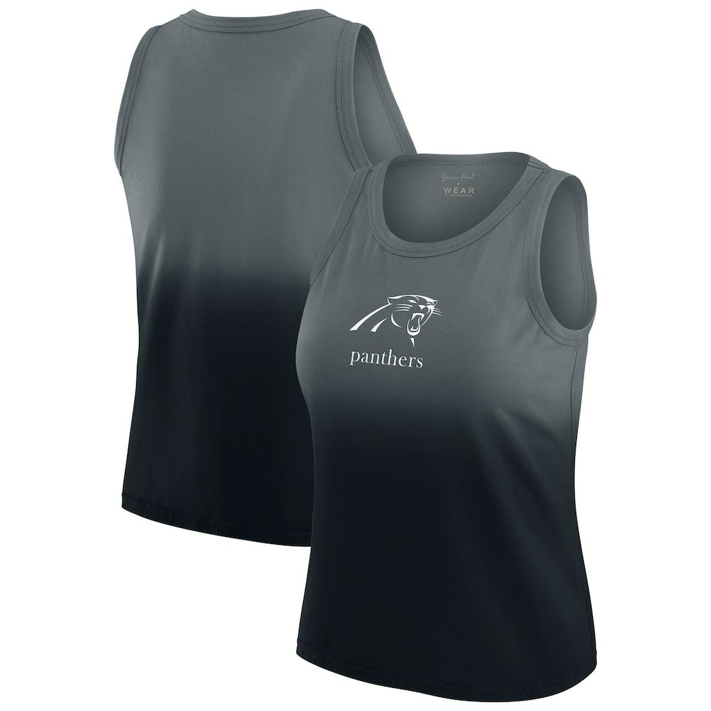 Carolina Panthers  WEAR by Erin Andrews x Gracie Hunt Women's Ombre Tank Top