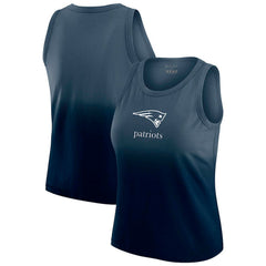 New England Patriots  WEAR by Erin Andrews x Gracie Hunt Women's Ombre Tank Top