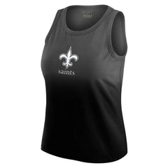 New Orleans Saints  WEAR by Erin Andrews x Gracie Hunt Women's Ombre Tank Top