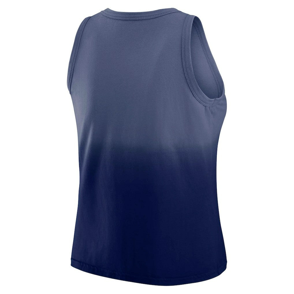 New York Giants  WEAR by Erin Andrews x Gracie Hunt Women's Ombre Tank Top