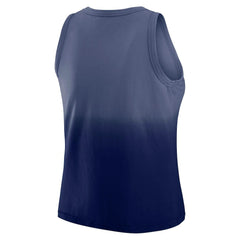 New York Giants  WEAR by Erin Andrews x Gracie Hunt Women's Ombre Tank Top
