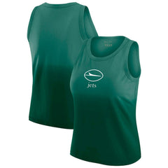 New York Jets  WEAR by Erin Andrews x Gracie Hunt Women's Ombre Tank Top