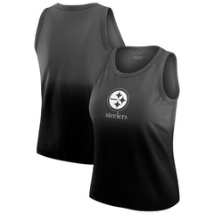 Pittsburgh Steelers  WEAR by Erin Andrews x Gracie Hunt Women's Ombre Tank Top