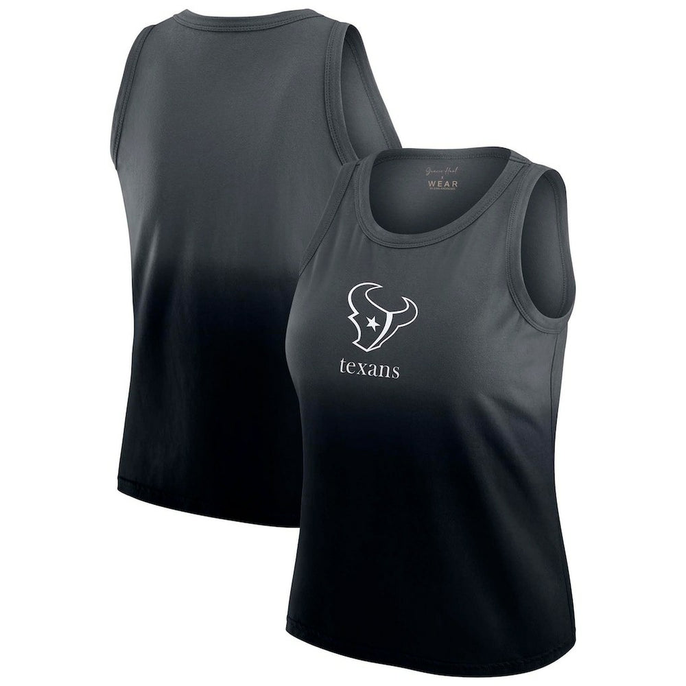 Houston Texans  WEAR by Erin Andrews x Gracie Hunt Women's Ombre Tank Top