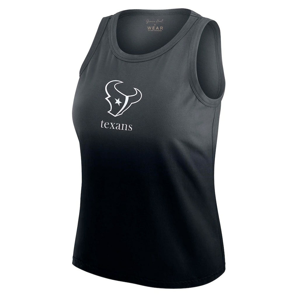 Houston Texans  WEAR by Erin Andrews x Gracie Hunt Women's Ombre Tank Top