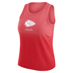 Kansas City Chiefs  WEAR by Erin Andrews x Gracie Hunt Women's Ombre Tank Top