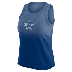 Buffalo Bills  WEAR by Erin Andrews x Gracie Hunt Women's Ombre Tank Top