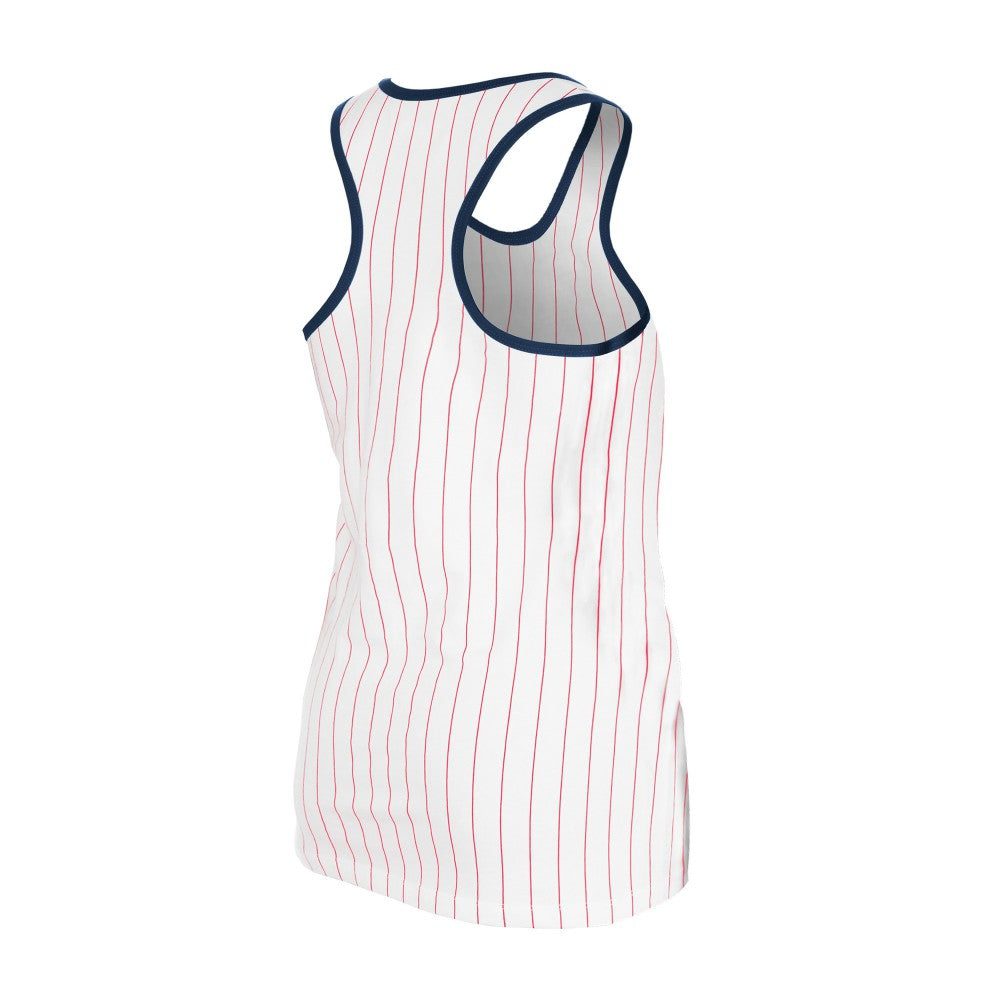 St. Louis Cardinals New Era Women's Gameday Pinstripe Tank Top | MLB Online