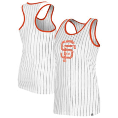 San Francisco Giants New Era Women's Gameday Pinstripe Tank Top | MLB US