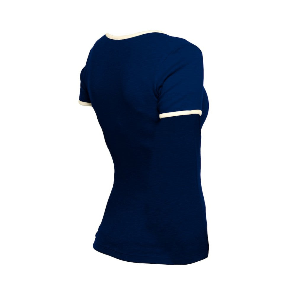 Atlanta Braves New Era Women's Throwback Lace Up T-Shirt | MLB Online