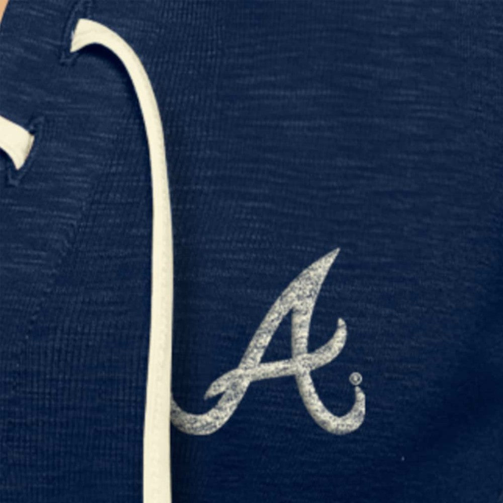 Atlanta Braves New Era Women's Throwback Lace Up T-Shirt | MLB Online