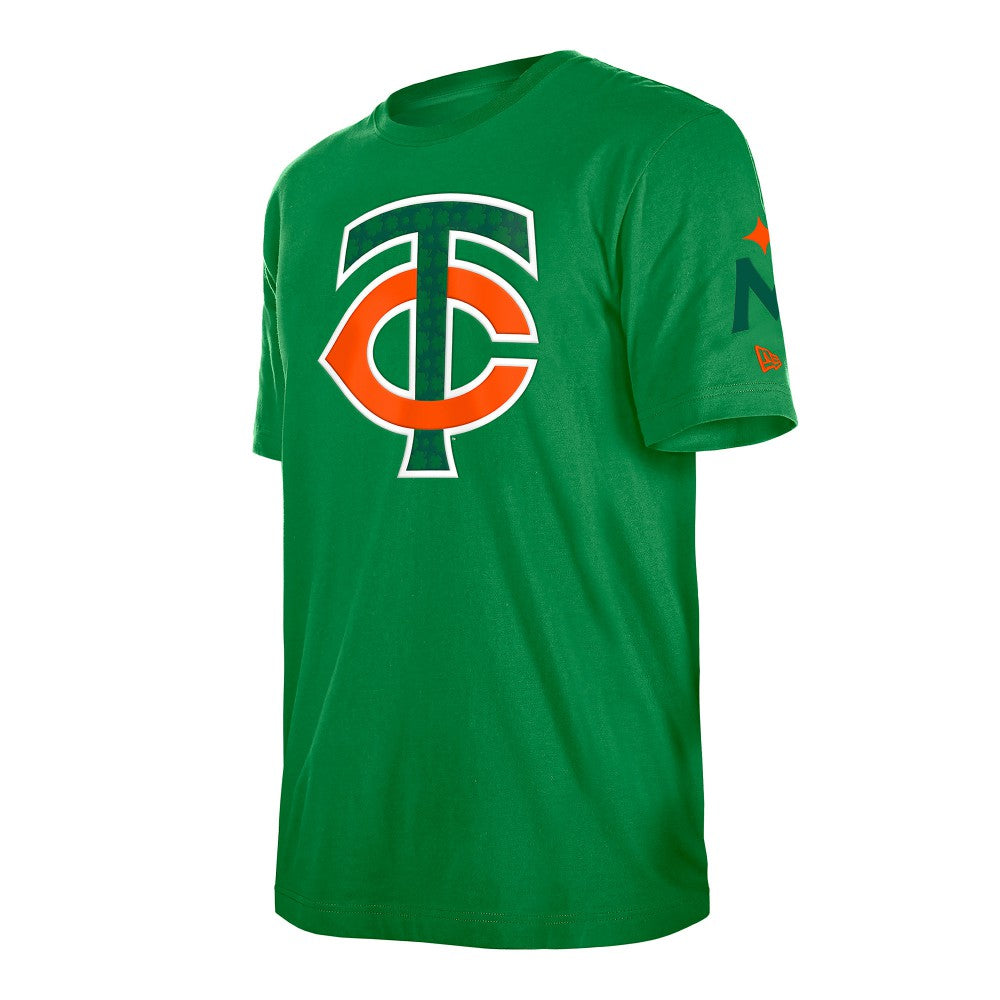 Minnesota Twins New Era St. Patrick's Day Shamrock Fill T-Shirt | MLB Near me