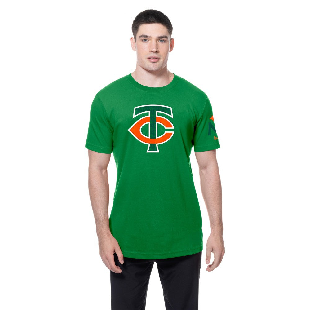 Minnesota Twins New Era St. Patrick's Day Shamrock Fill T-Shirt | MLB Near me