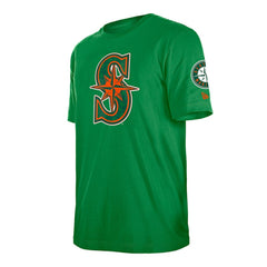 Seattle Mariners New Era St. Patrick's Day Shamrock Fill T-Shirt | MLB Online