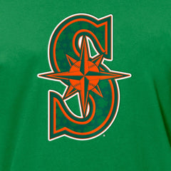 Seattle Mariners New Era St. Patrick's Day Shamrock Fill T-Shirt | MLB Online