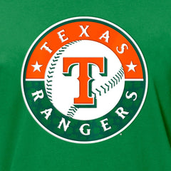 Texas Rangers New Era St. Patrick's Day Shamrock Fill T-Shirt | MLB New