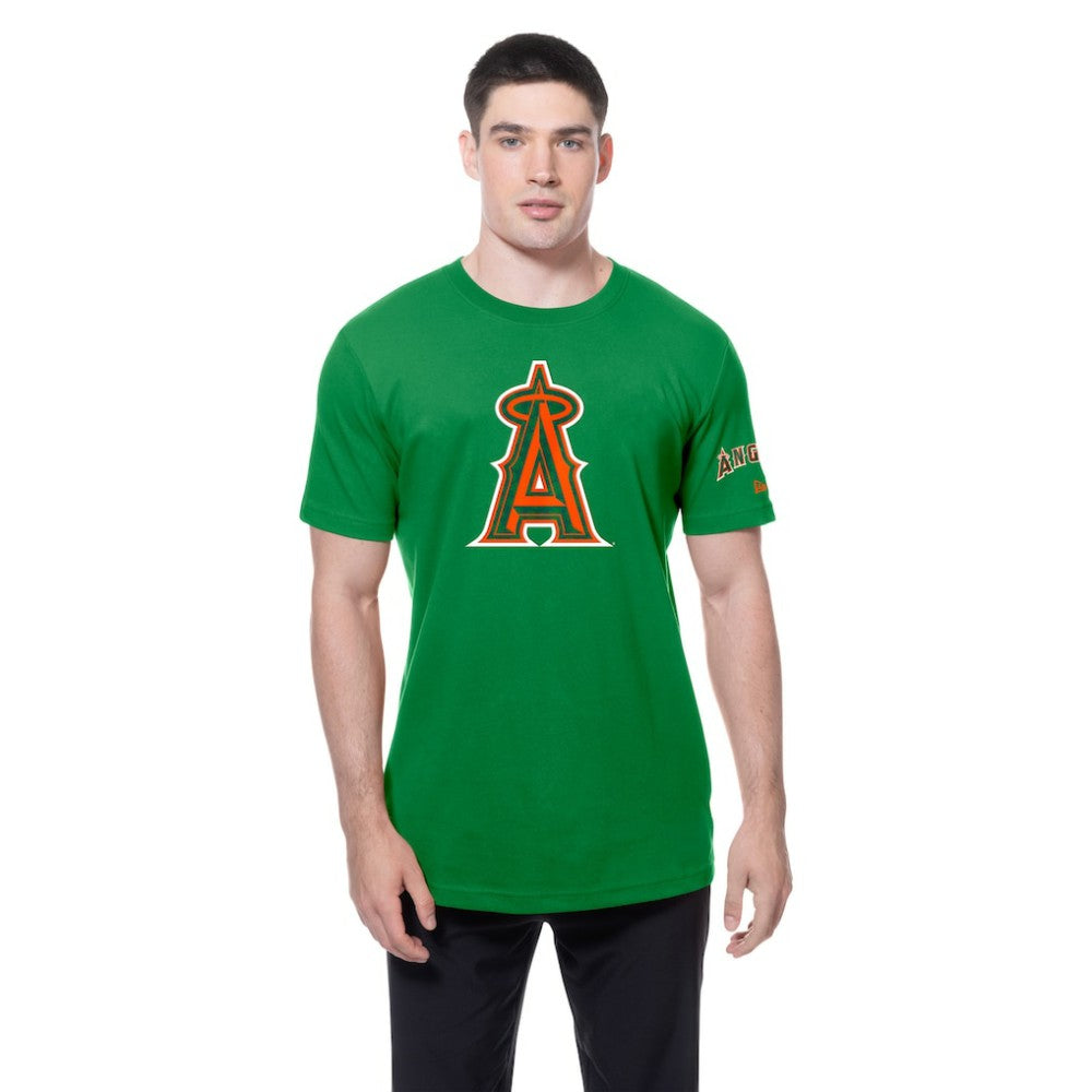 Los Angeles Angels New Era St. Patrick's Day Shamrock Fill T-Shirt | MLB Online