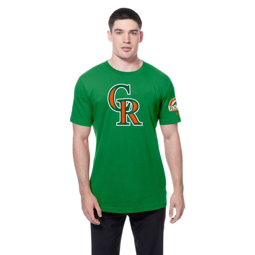 Colorado Rockies New Era St. Patrick's Day Shamrock Fill T-Shirt | MLB Sale