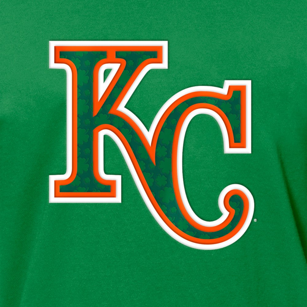 Kansas City Royals New Era St. Patrick's Day Shamrock Fill T-Shirt | MLB Shop