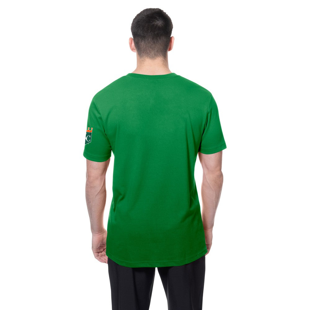 Kansas City Royals New Era St. Patrick's Day Shamrock Fill T-Shirt | MLB Shop