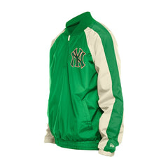 New York Yankees New Era St. Patrick's Day Ripstop Raglan Quarter-Zip Windbreaker | MLB For sale