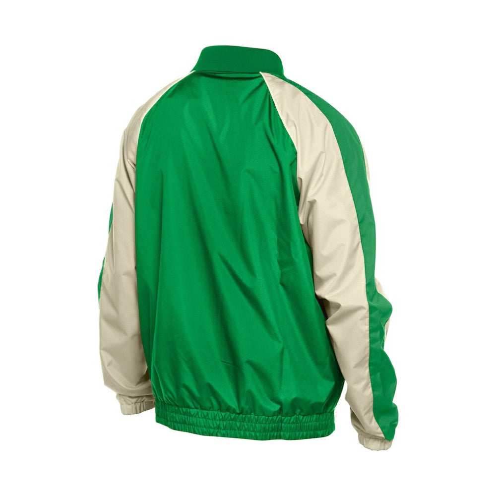 Chicago Cubs New Era St. Patrick's Day Ripstop Raglan Quarter-Zip Windbreaker | MLB New