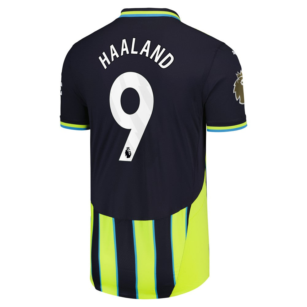 Erling Haaland Manchester City 2024/25 Away Player Jersey Navy - Puma