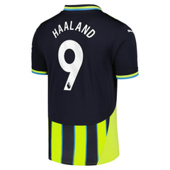 Erling Haaland Manchester City 2024/25 Away Replica Player Jersey Navy - Puma