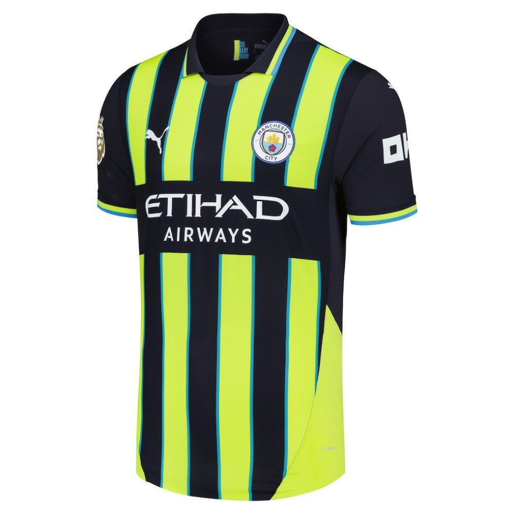 Kevin De Bruyne Manchester City 2024/25 Away Player Jersey Navy - Puma