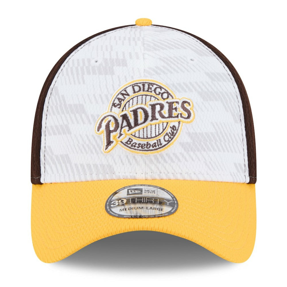 San Diego Padres New Era 2025 MLB Clubhouse 39THIRTY Flex Hat | MLB Sale