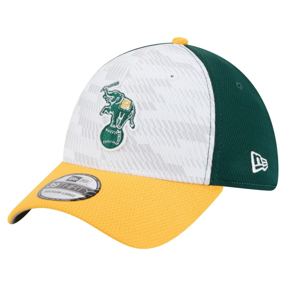Athletics New Era 2025 MLB Clubhouse 39THIRTY Flex Hat | MLB Discount