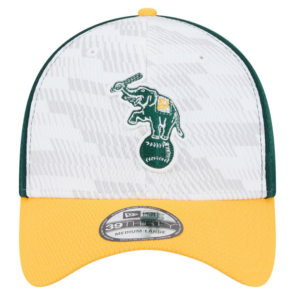 Athletics New Era 2025 MLB Clubhouse 39THIRTY Flex Hat | MLB Discount