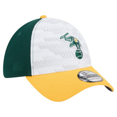 Athletics New Era 2025 MLB Clubhouse 39THIRTY Flex Hat | MLB Discount