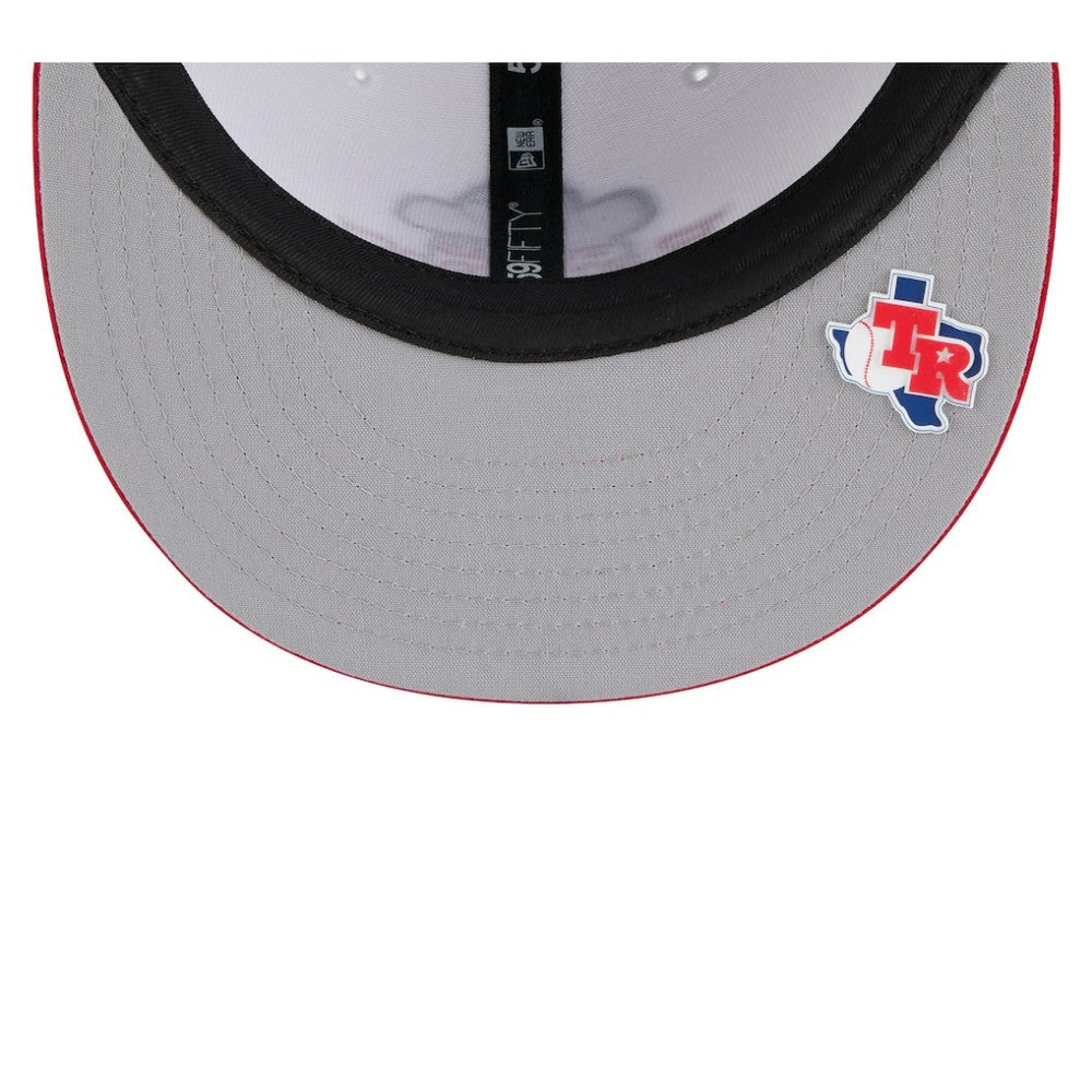 Texas Rangers New Era 2025 MLB Clubhouse 59FIFTY Fitted Hat | MLB Outlet