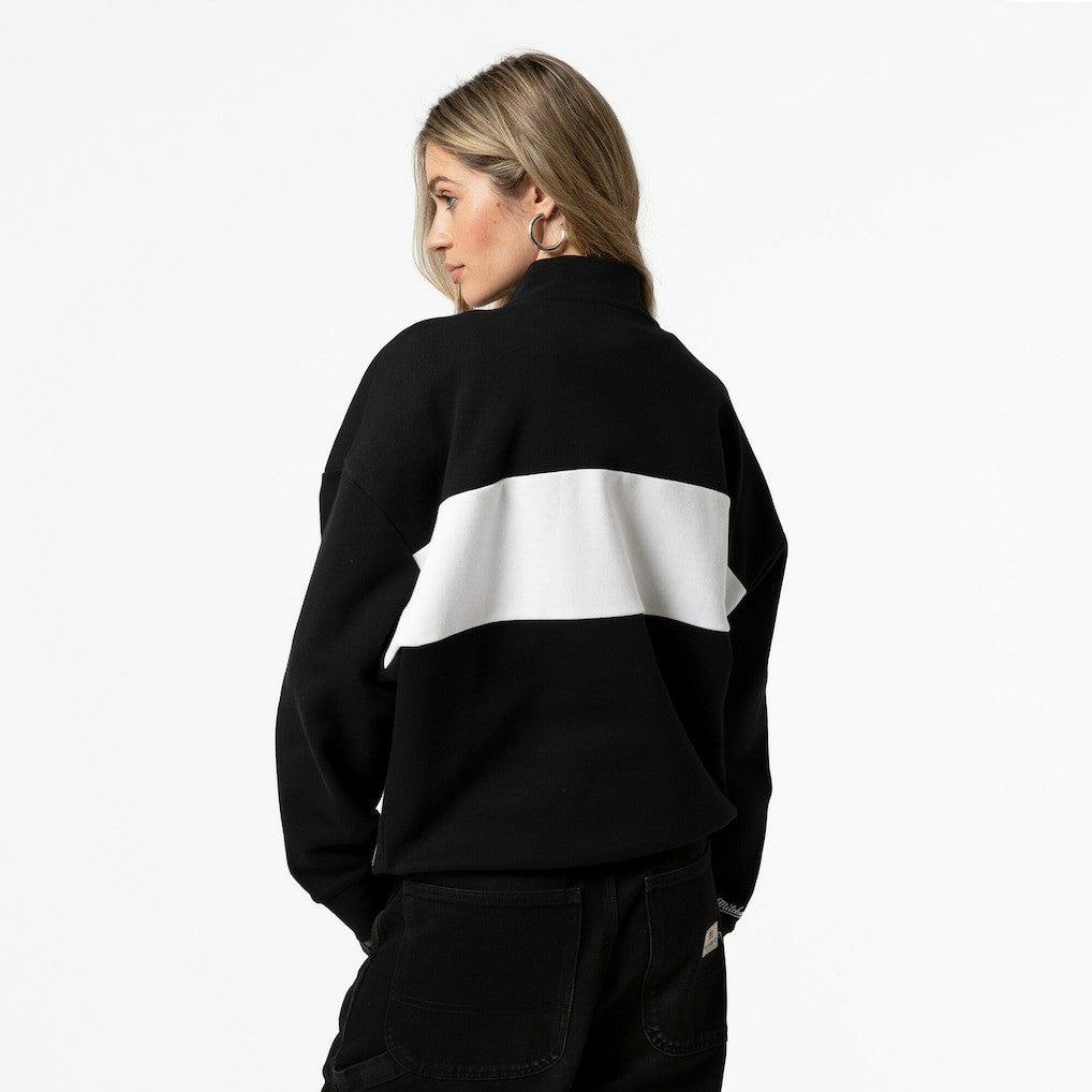 Kansas City Chiefs Mitchell & Ness Women's Quarter-Zip Jacket