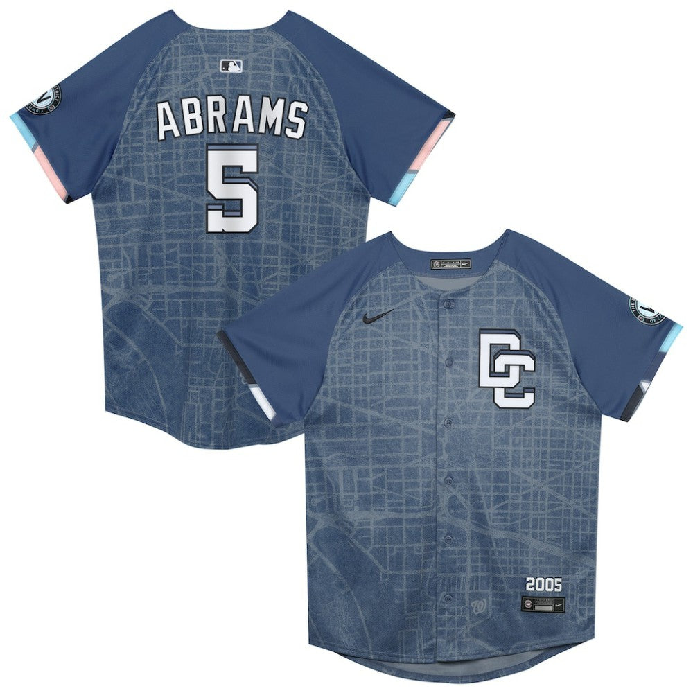 CJ Abrams Washington Nationals Nike Preschool City Connect 2025 Limited Player Jersey | MLB Discount