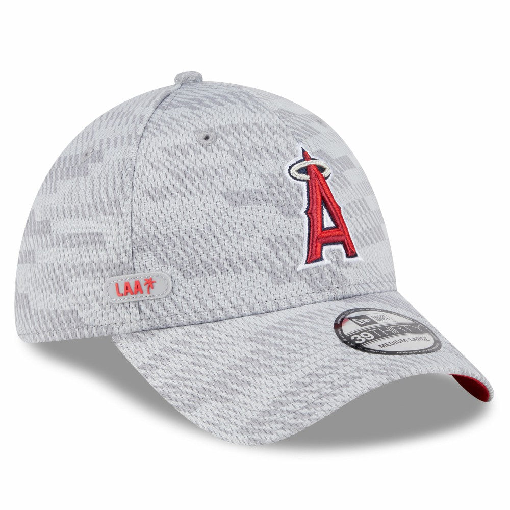 Los Angeles Angels New Era 2025 MLB Clubhouse 39THIRTY Flex Hat | MLB Discount