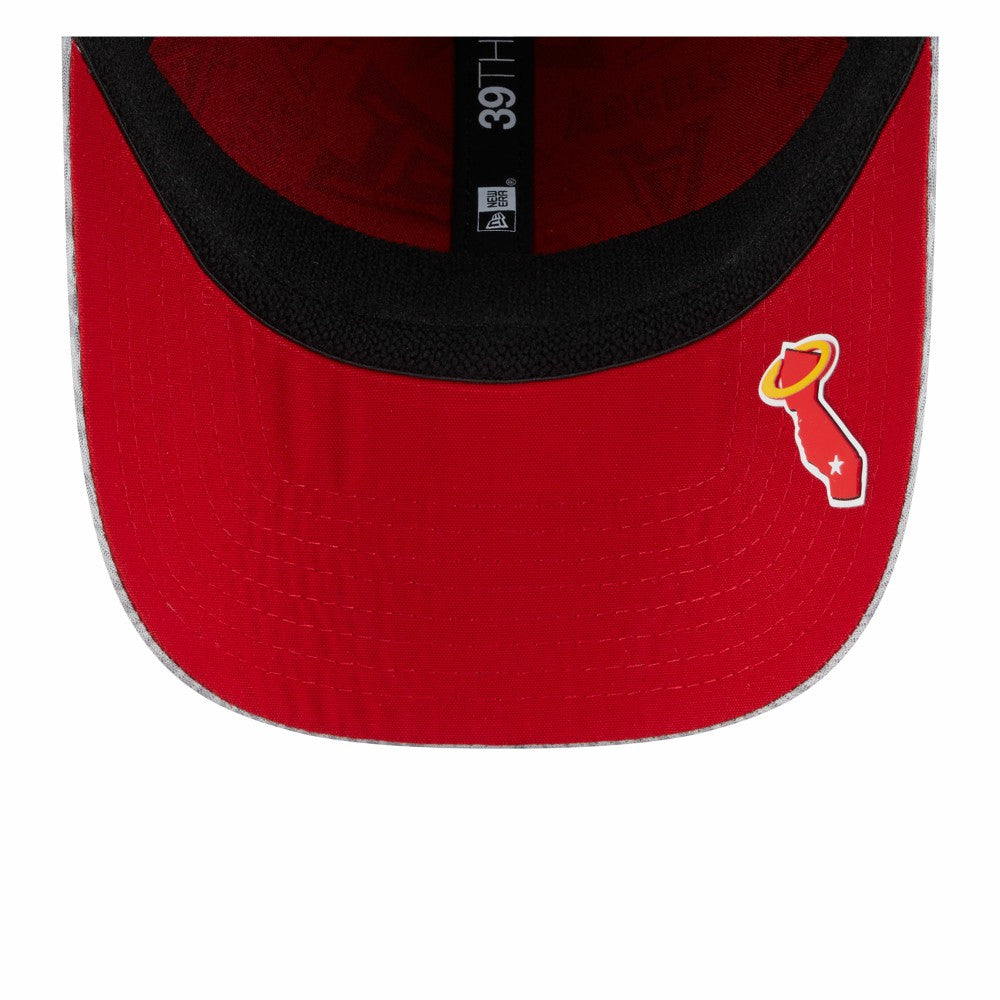 Los Angeles Angels New Era 2025 MLB Clubhouse 39THIRTY Flex Hat | MLB Discount