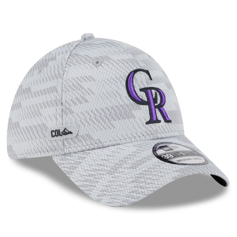 Colorado Rockies New Era 2025 MLB Clubhouse 39THIRTY Flex Hat | MLB Sale