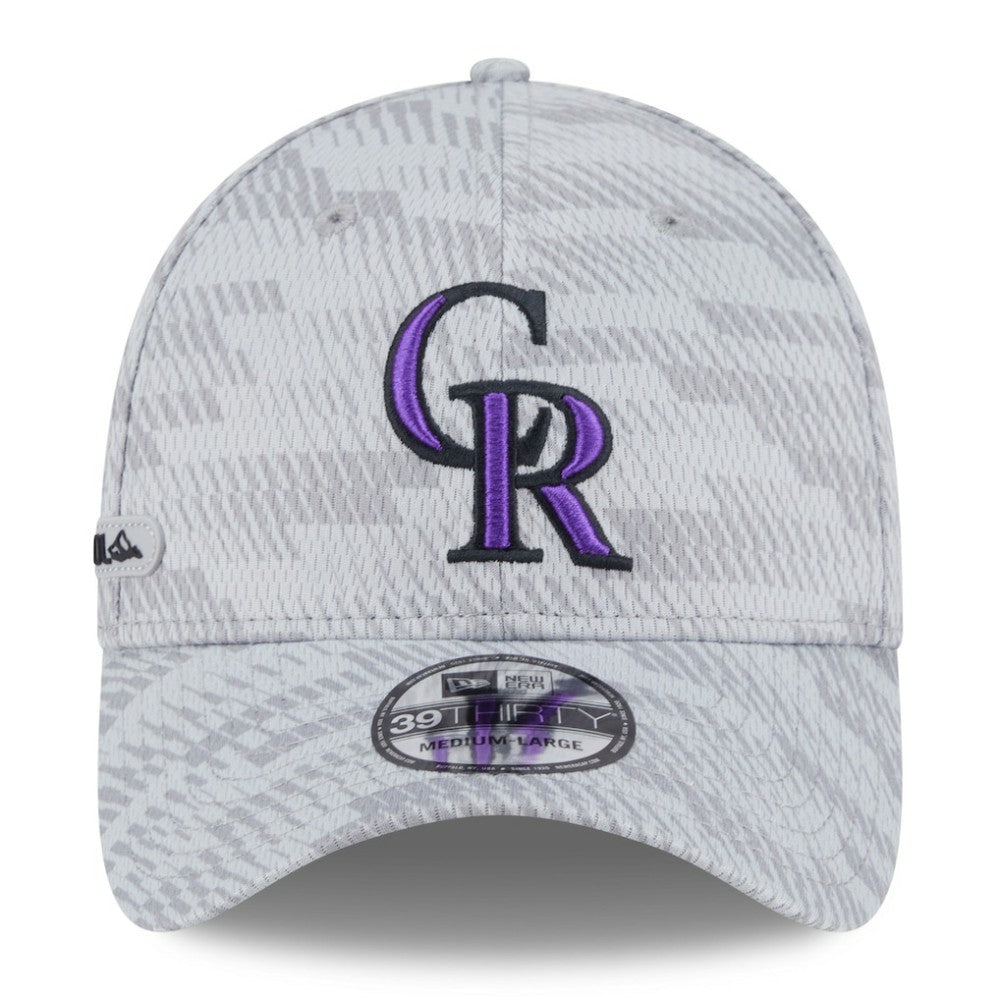 Colorado Rockies New Era 2025 MLB Clubhouse 39THIRTY Flex Hat | MLB Sale