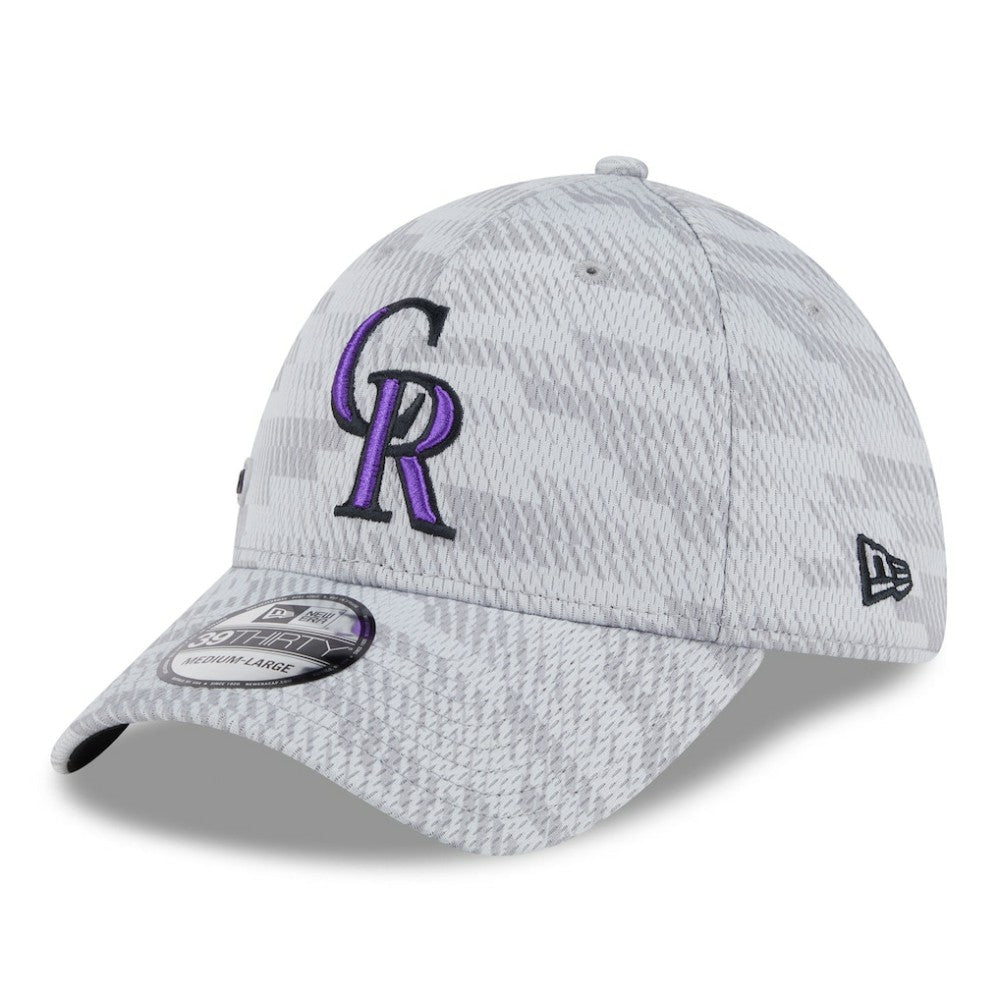 Colorado Rockies New Era 2025 MLB Clubhouse 39THIRTY Flex Hat | MLB Sale