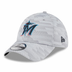 Miami Marlins New Era 2025 MLB Clubhouse 39THIRTY Flex Hat | MLB New