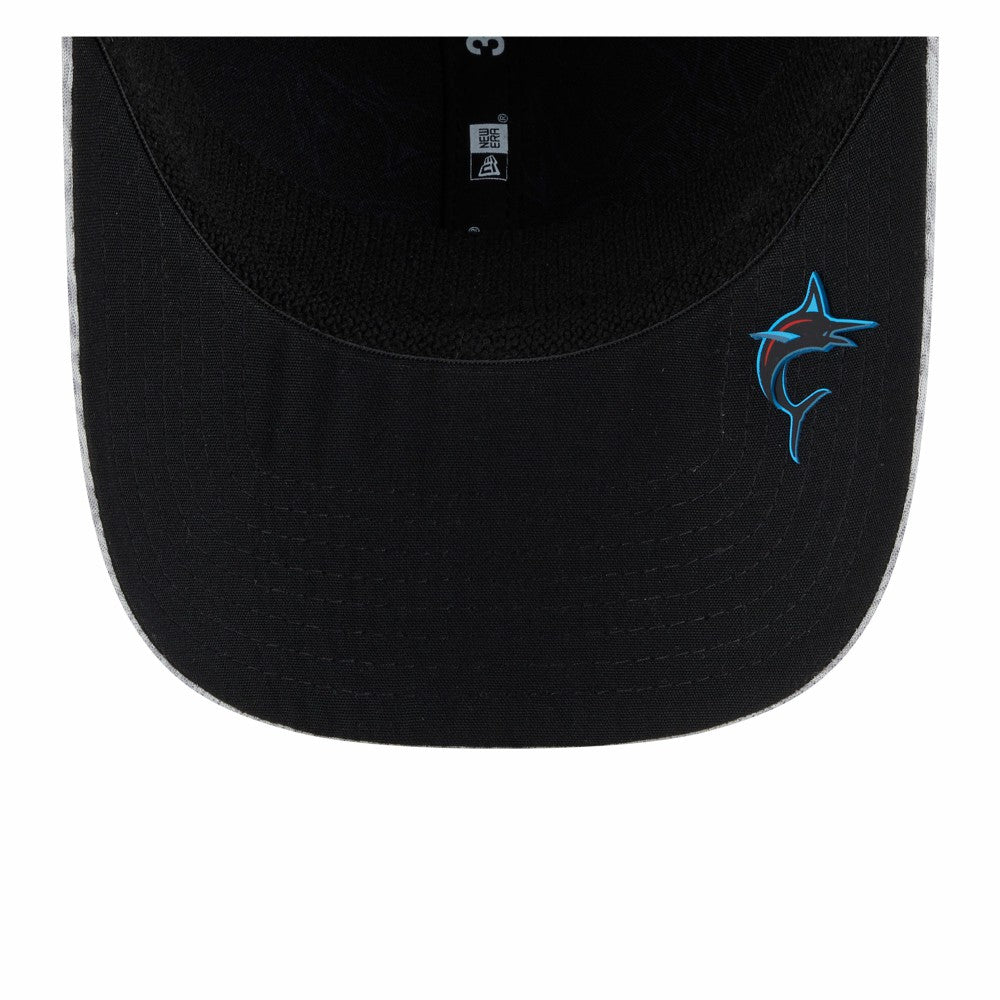 Miami Marlins New Era 2025 MLB Clubhouse 39THIRTY Flex Hat | MLB New