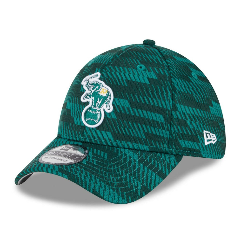 Athletics New Era 2025 MLB Clubhouse 39THIRTY Flex Hat | MLB Outlet